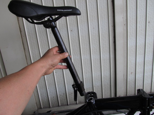 折りたたみ自転車。アルミフレーム折れ、溶接修理。TIGアルゴン溶接