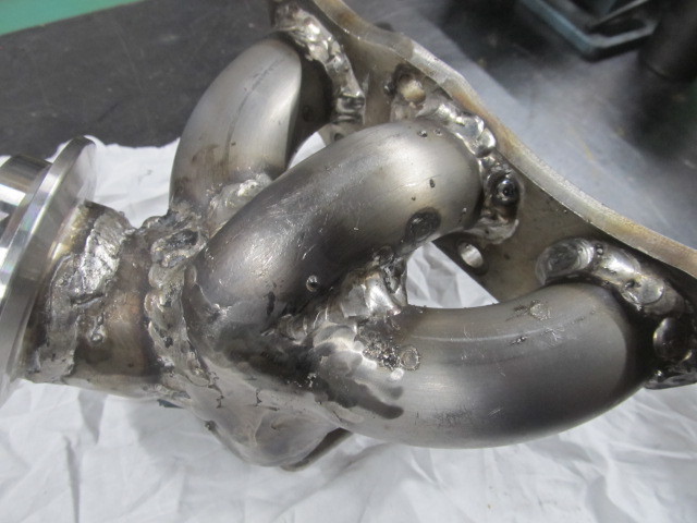 ホンダビート オートマックエキマニ PP1】エキマニ交換(オートマック・ステンレス)、5速ギア交換ほか